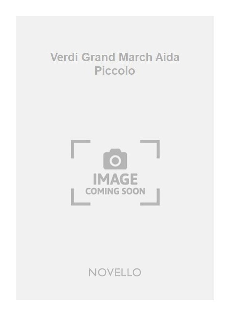Verdi Grand March Aida Piccolo
