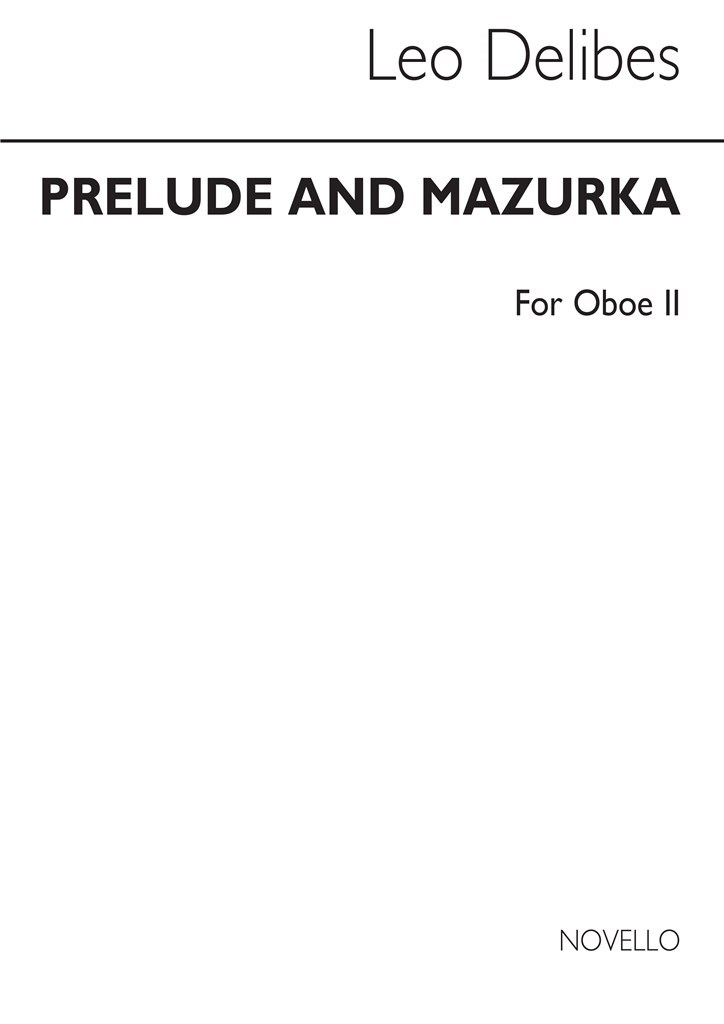 Prelude & Mazurka (Cobb) Oboe 2
