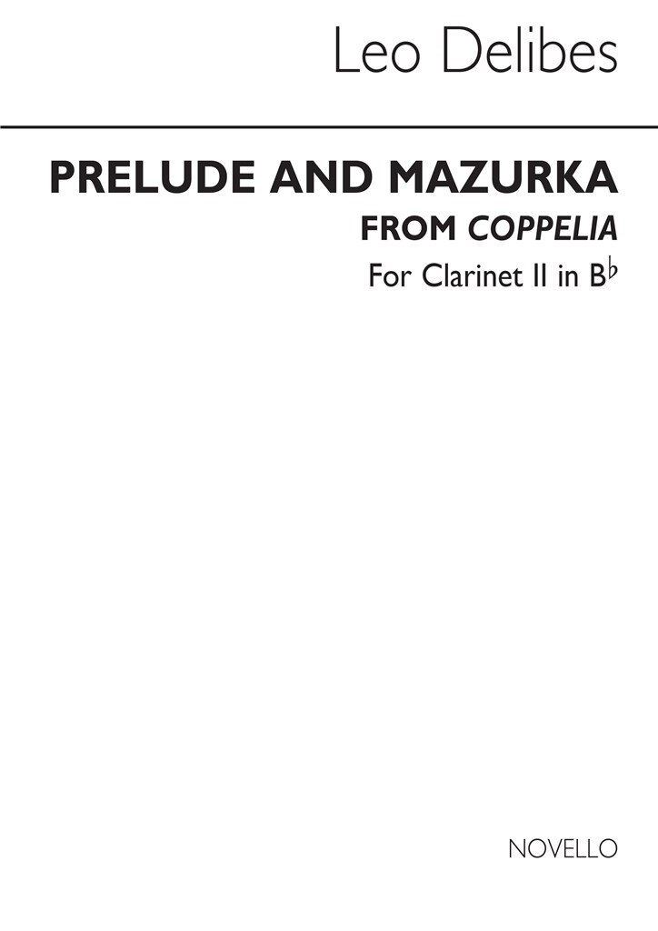 Prelude & Mazurka (Cobb) Clt 2