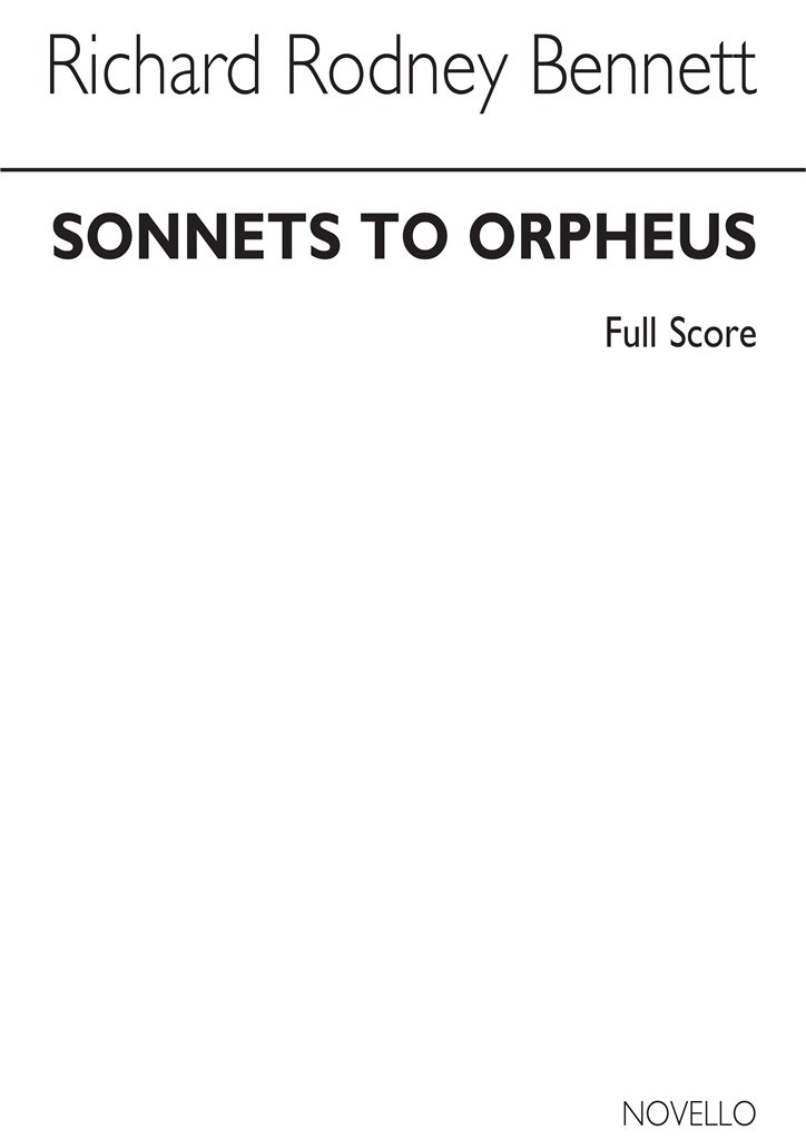 Sonnets To Orpheus
