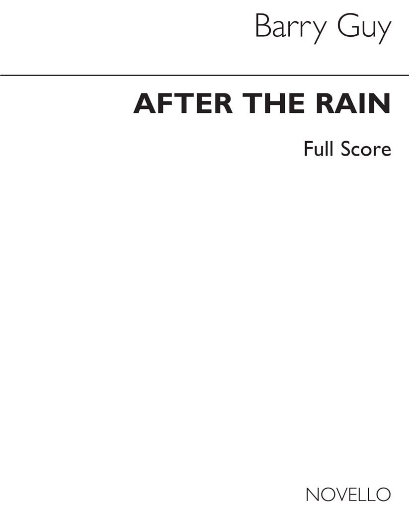 After The Rain