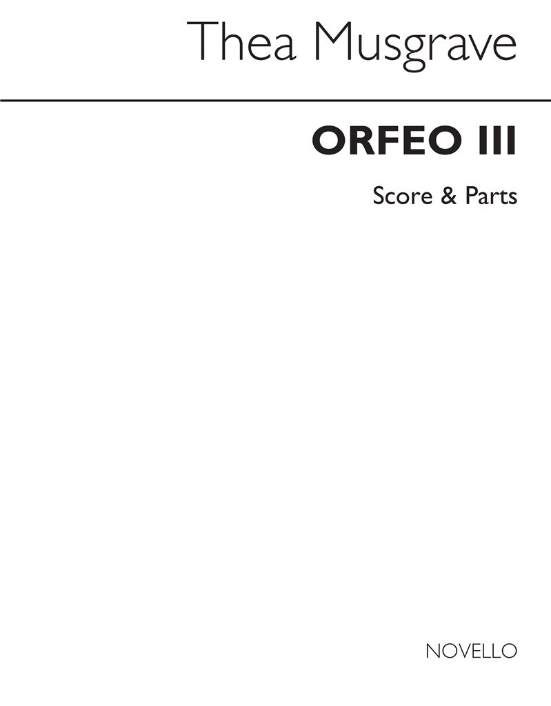 Orfeo III -