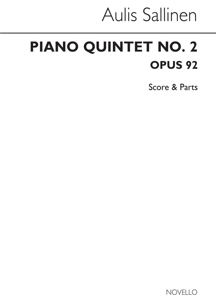 Piano Quintet Opus 92