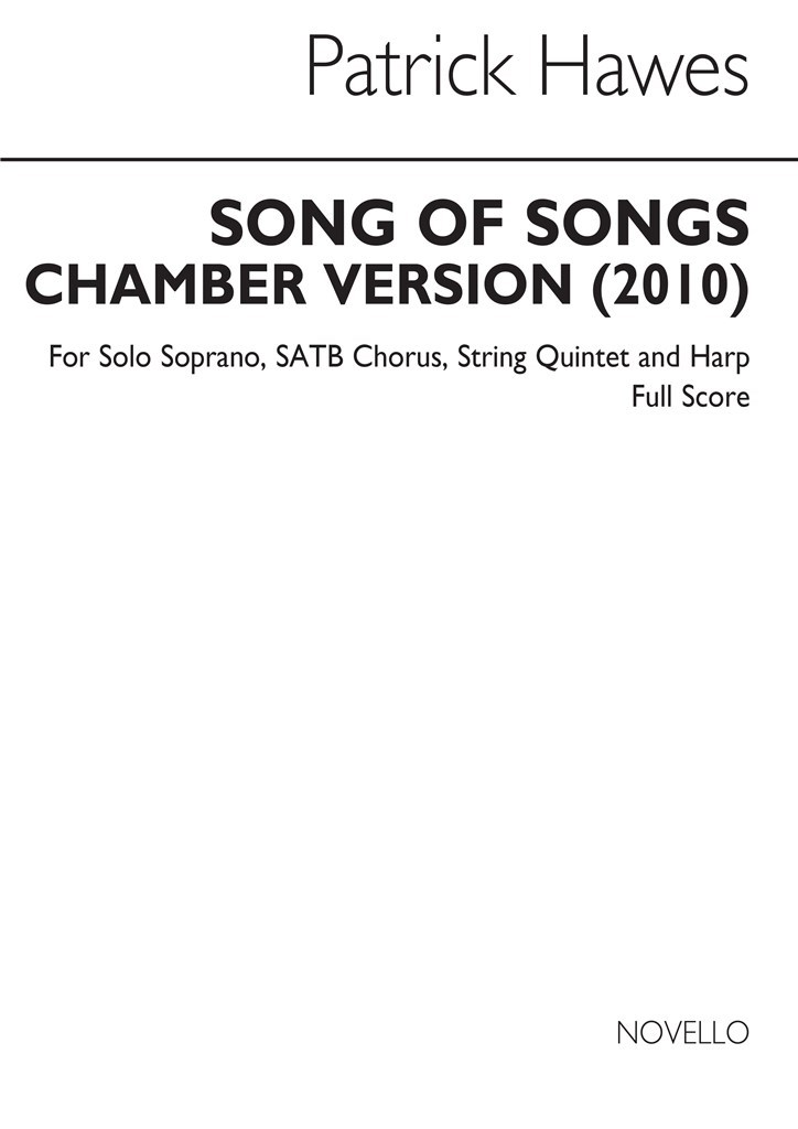 Song Of Songs (Chamber Version)