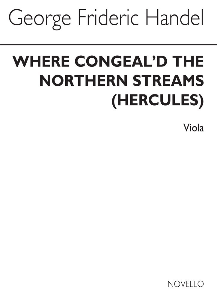 Where Congeal'd The Northern Streams (Viola)