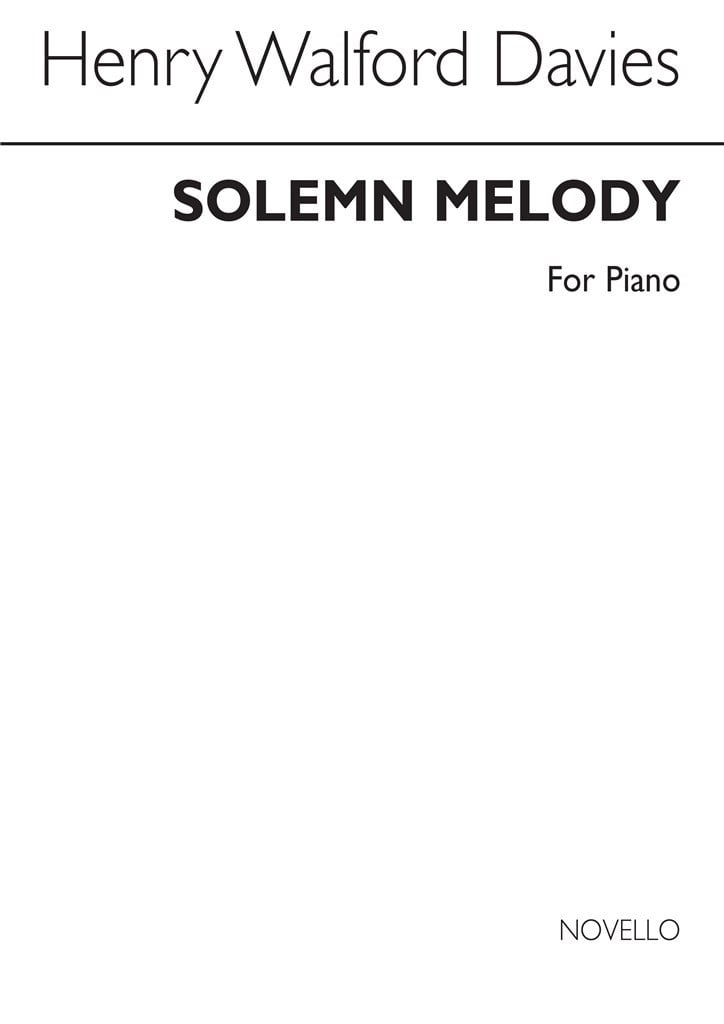 Solemn Melody (Piano)