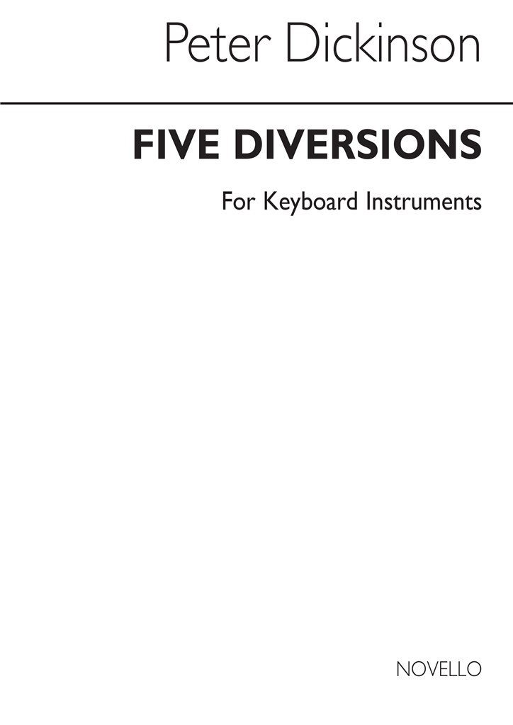 Five Diversions for Piano