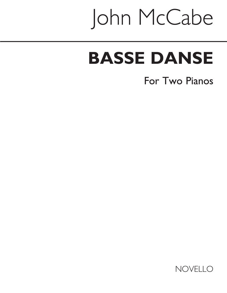Basse Danse For Two Pianos