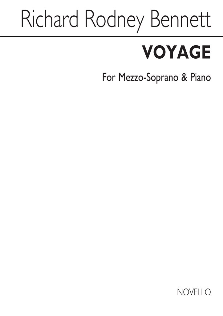 Voyage (Mezzo Soprano/Piano)