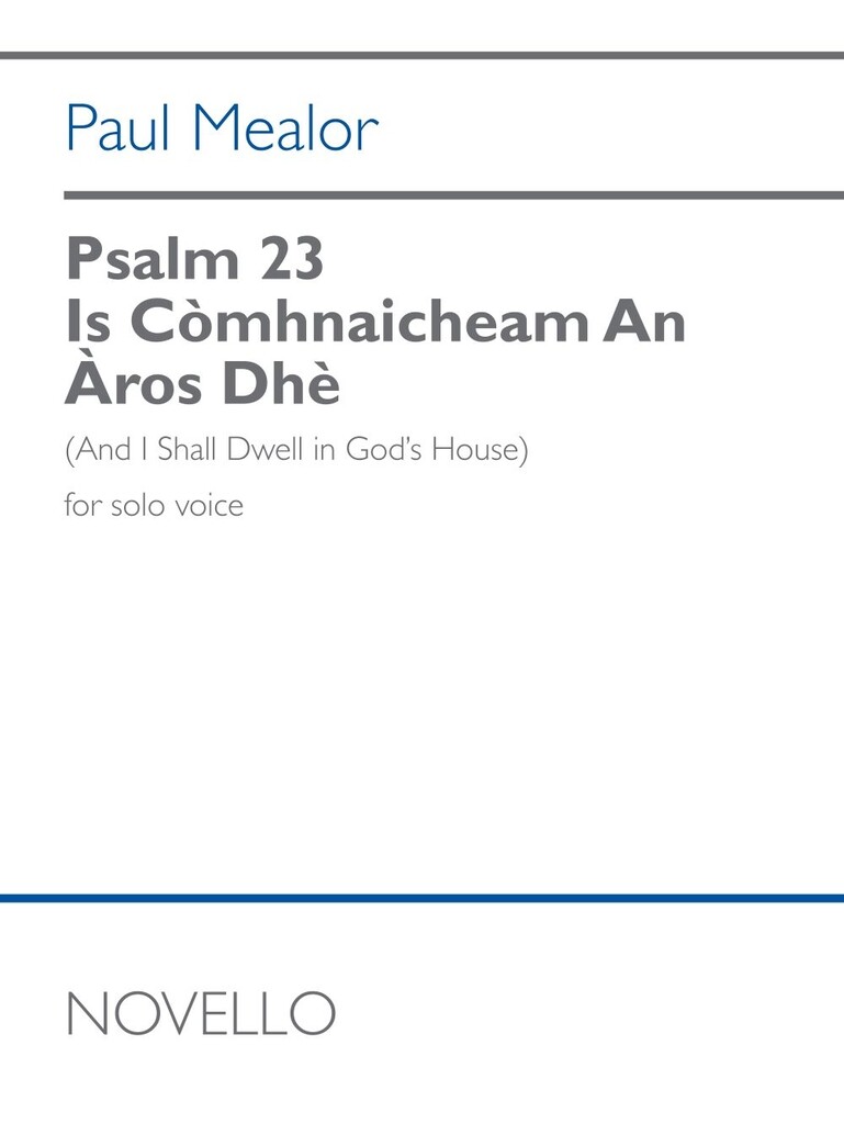 Psalm 23: Is Comhnaicheam An Aros Dhe
