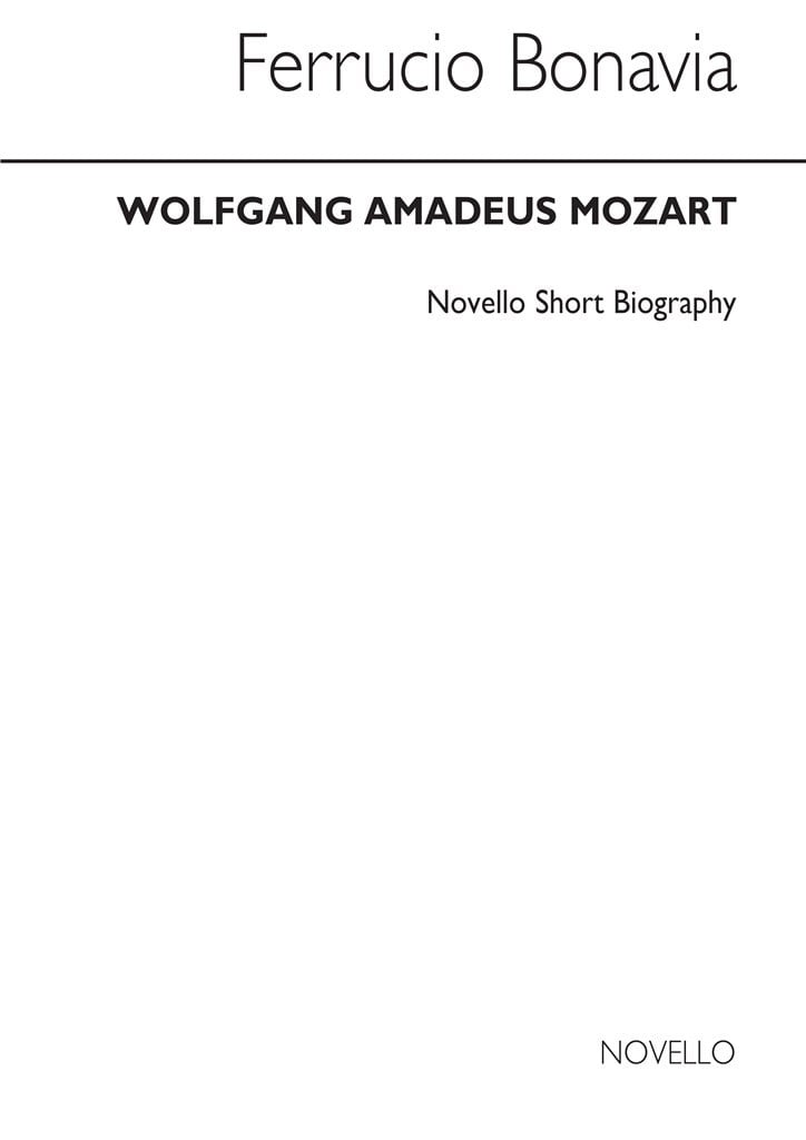 Mozart Novello Short Biography