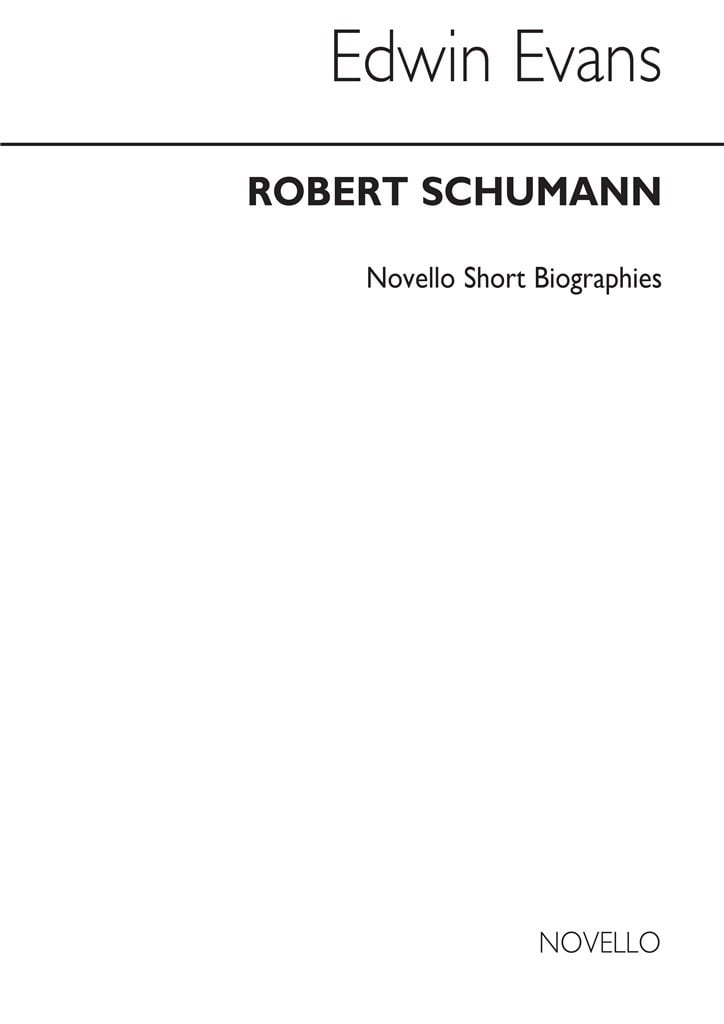 Schumann Biography (Evans)