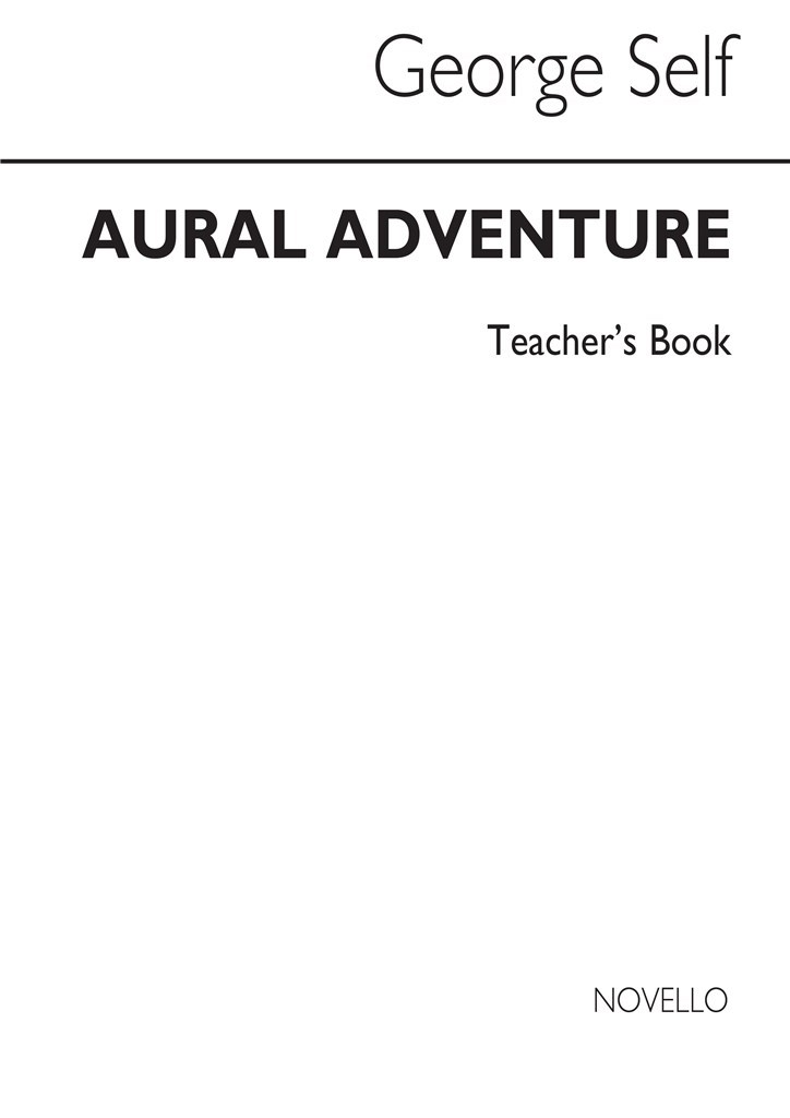 Aural Adventure Teacher's Book