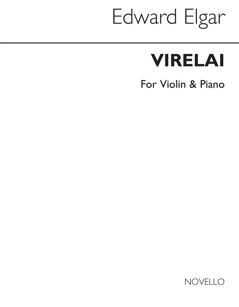 Virelai (Violin And Piano)