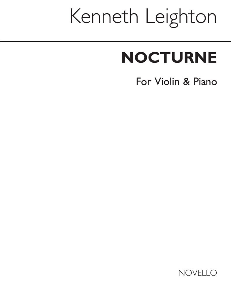 Nocturne for Violin and Piano