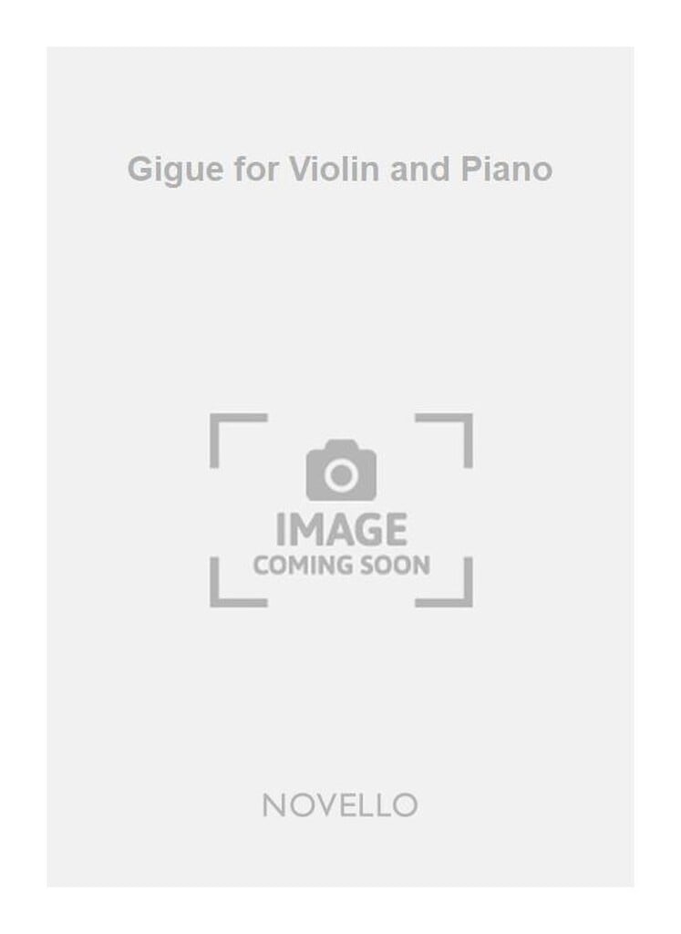 Gigue for Violin and Piano