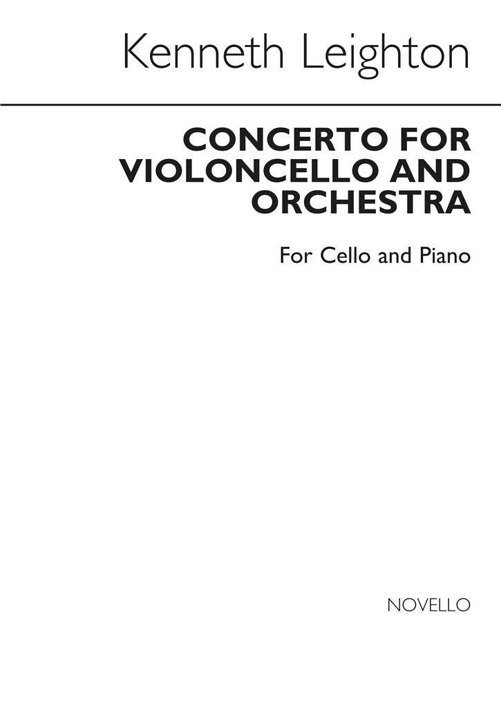 Concerto For Cello