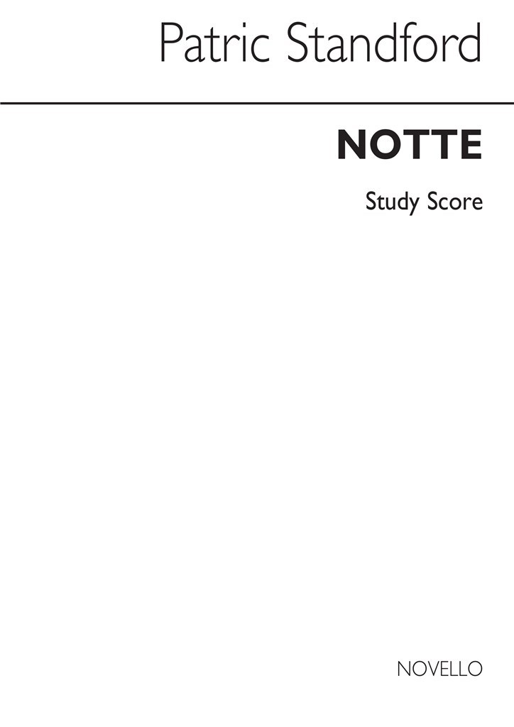 Notte For Chamber Orchestra