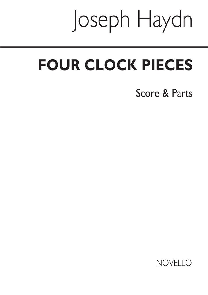 Haydn Four Clock Pieces Clarinet Trio
