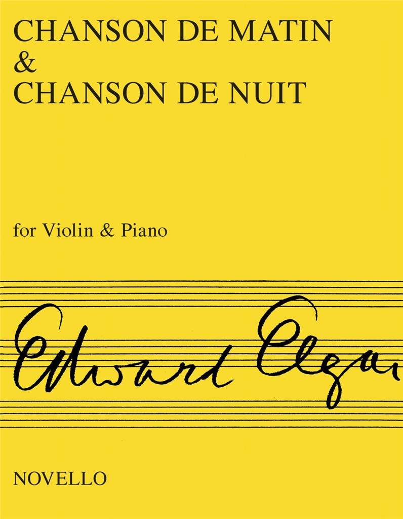 Chanson De Matin And Chanson De Nuit