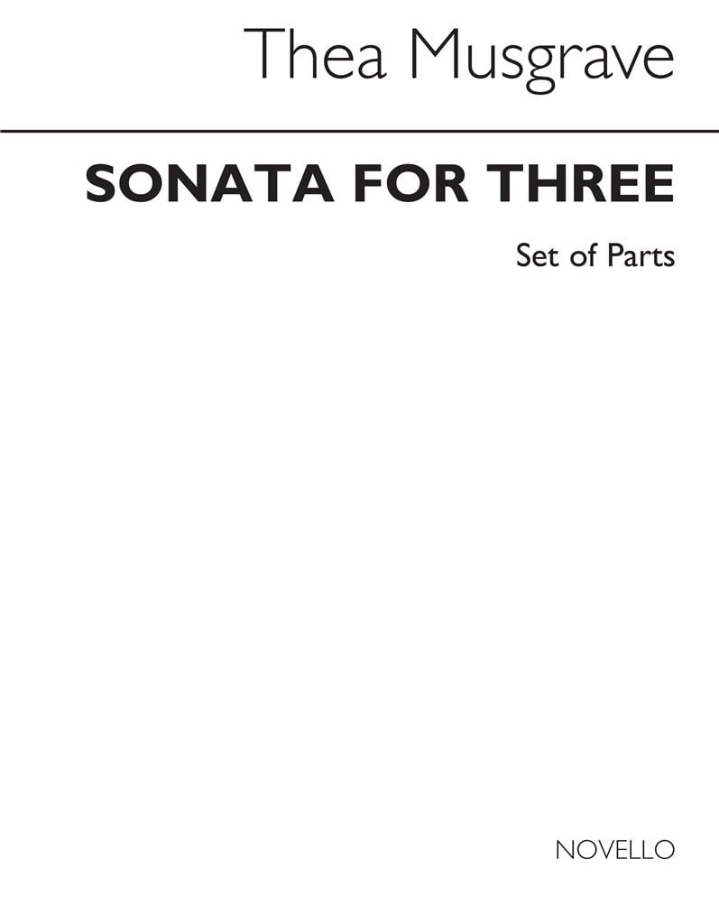 Sonata For Three (Parts)