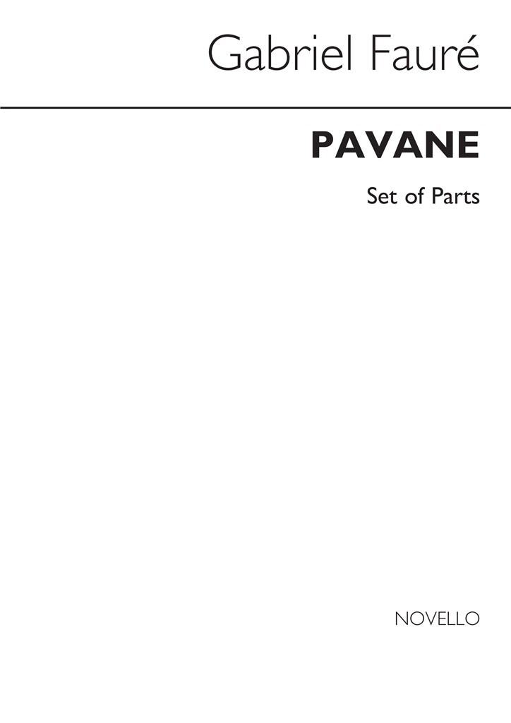 Pavane Op.50 (Recorder Parts)