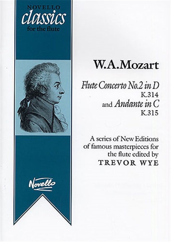 Flute Concerto No.2 in D K314 + Andante in C K315