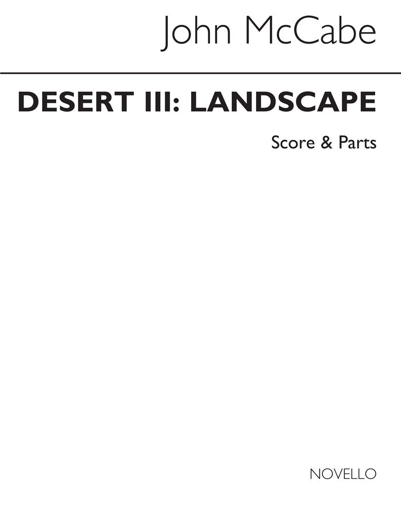Desert III: Landscape