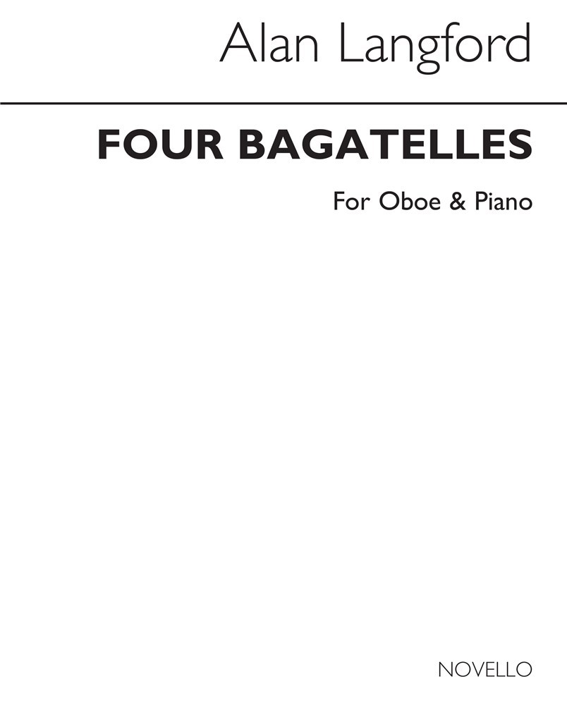 Four Bagatelles for Oboe and Piano