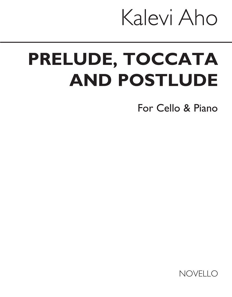 Prelude Toccata And Postlude