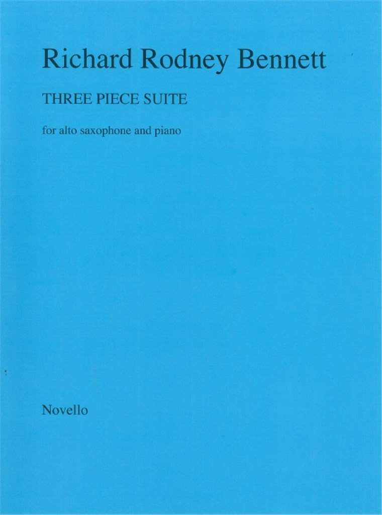 Three Piece Suite For Alto Saxophone And Piano