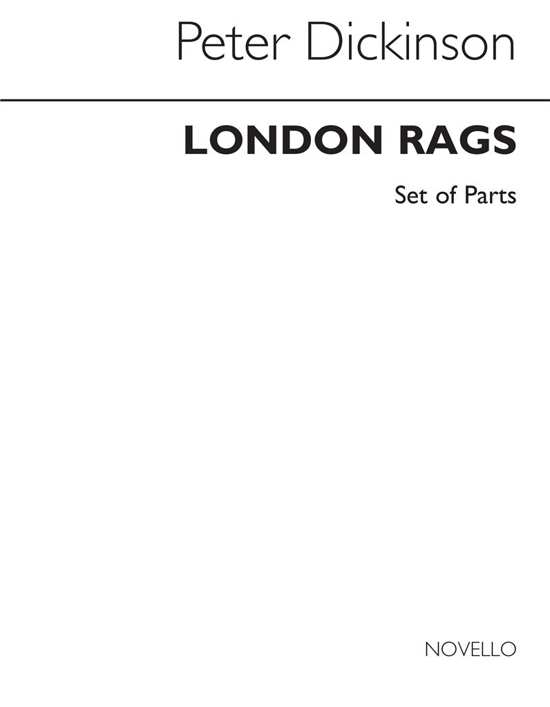 London Rags For Brass Quintet (Parts)