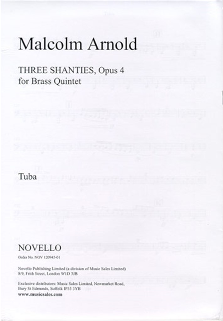 Three Shanties Op.4 (Parts)