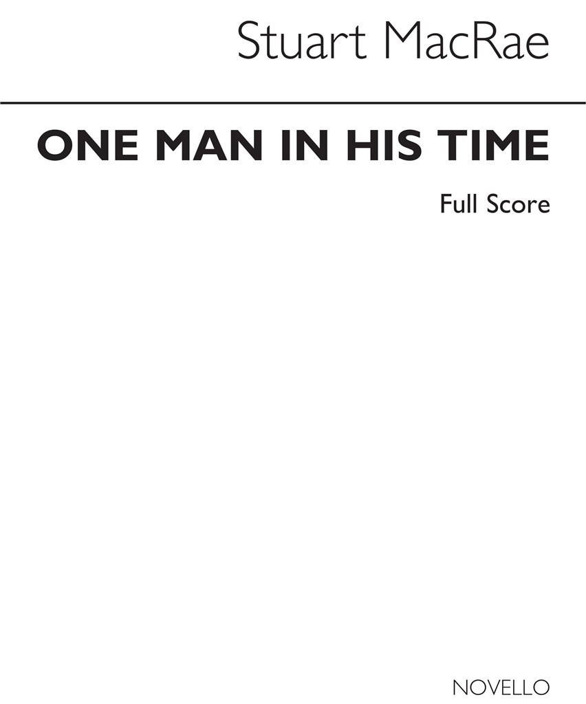 Stuart One Man In His Time String Trio Score