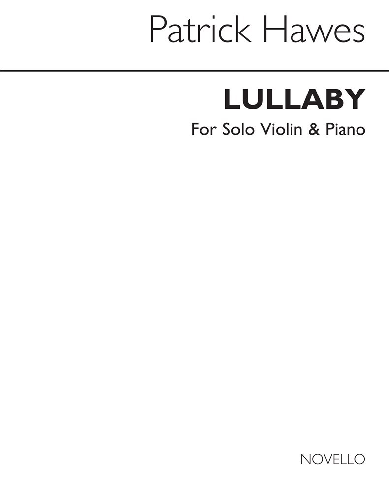 Lullaby For Violin And Piano