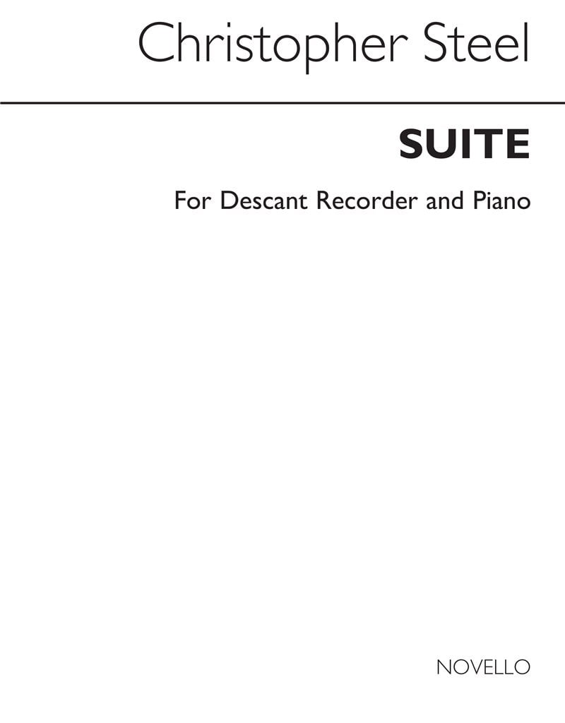 Suite For Descant Recorder And Piano