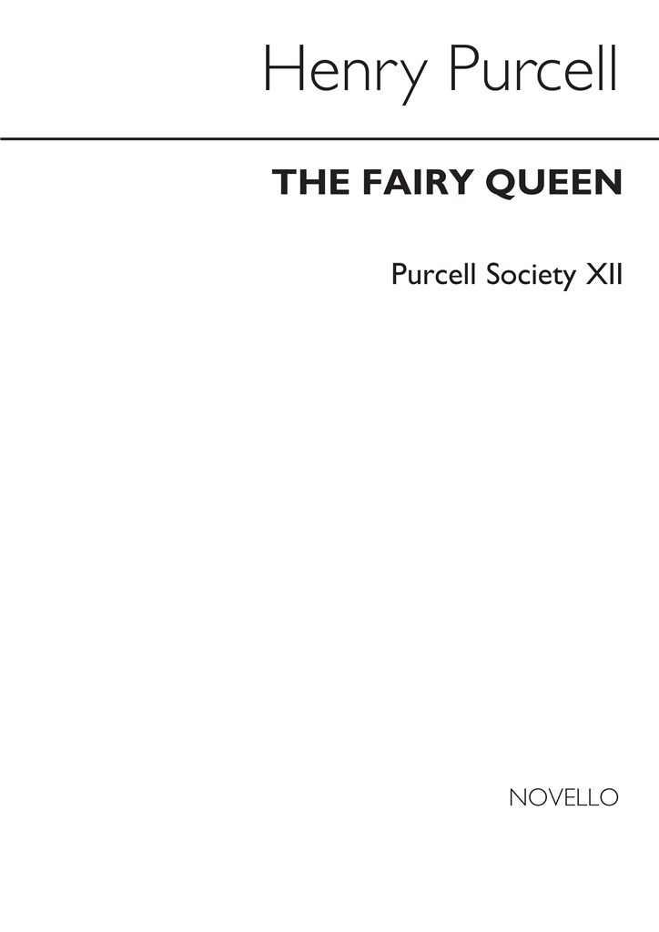Purcell Society Volume 12