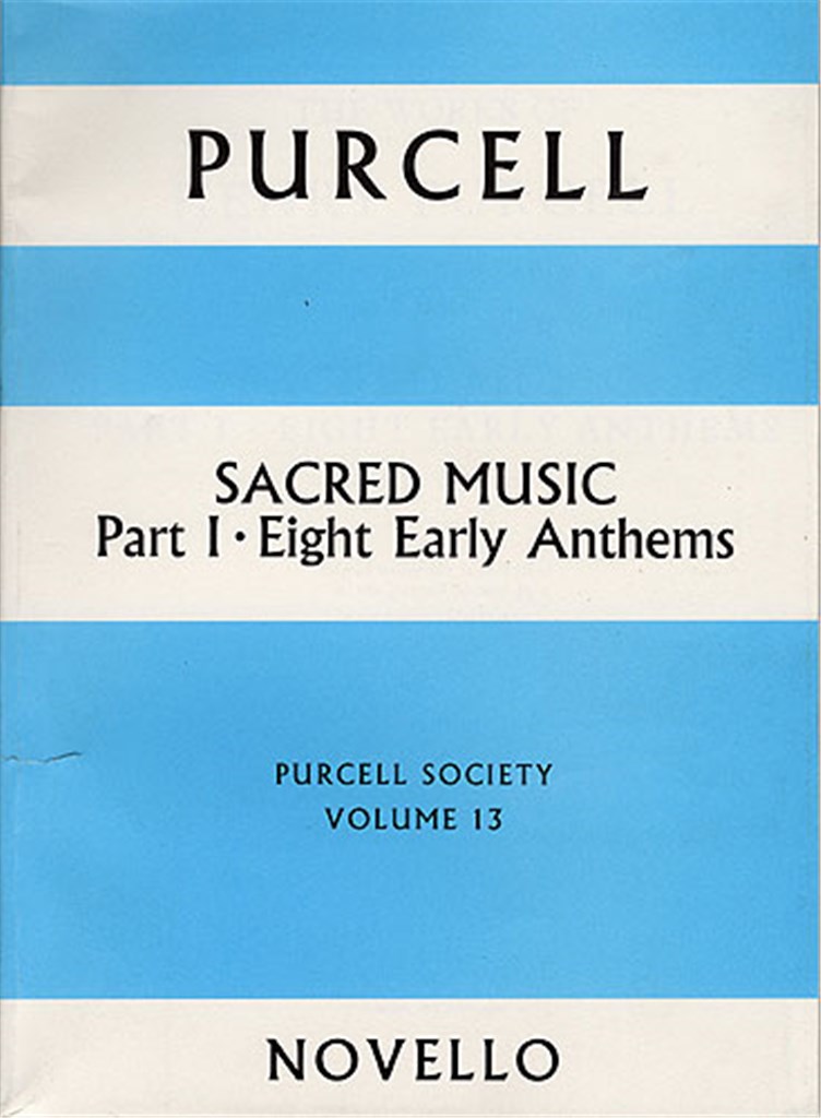 Purcell Society Volume 13