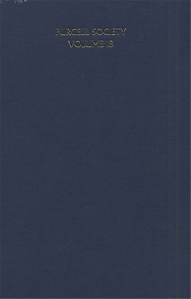 Purcell Society Volume 18
