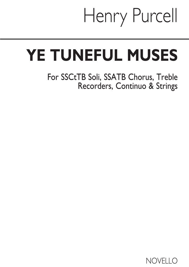 Henry Purcell: Ye Tuneful Muses, Raise Your Heads