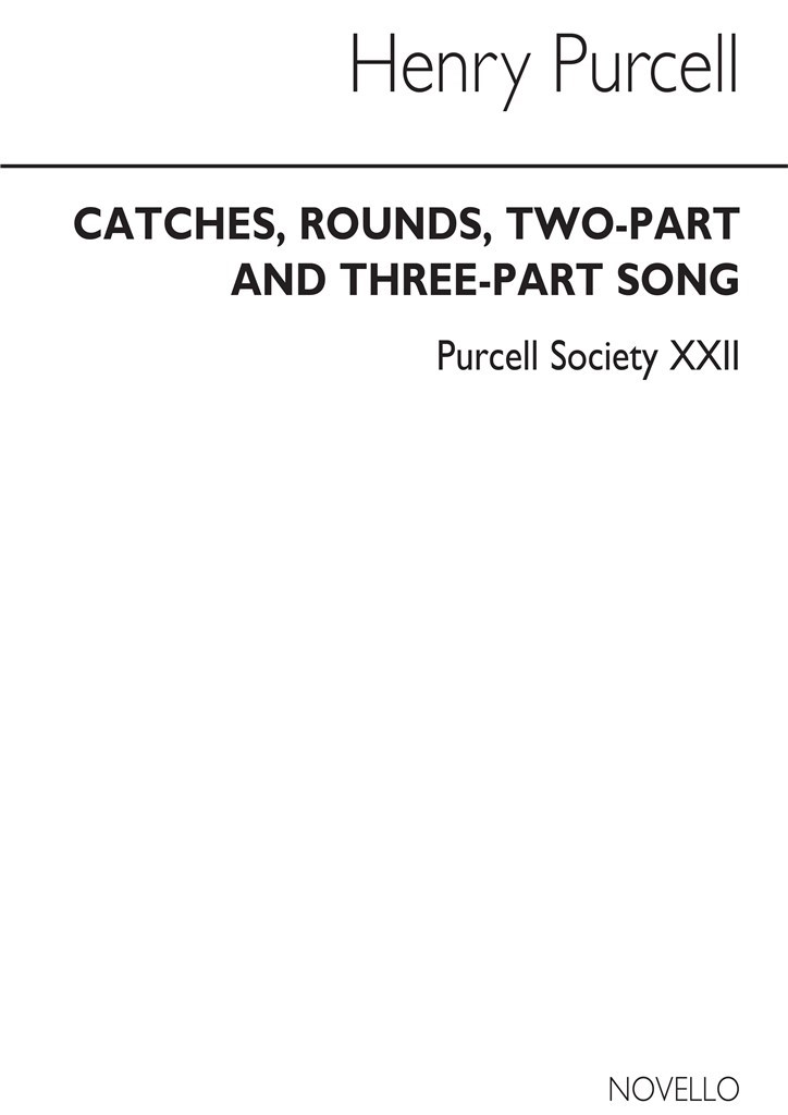 Purcell Society Volume 22