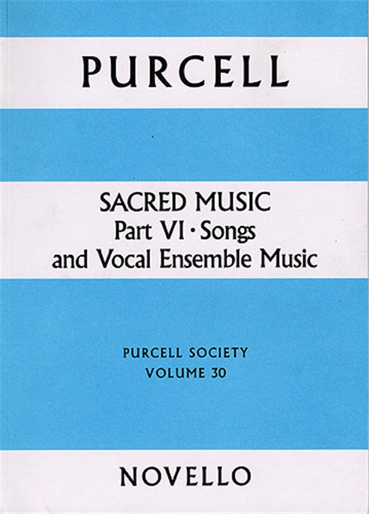 Purcell Society Volume 30