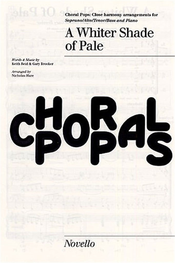 A Whiter Shade Of Pale (SATB/Piano)