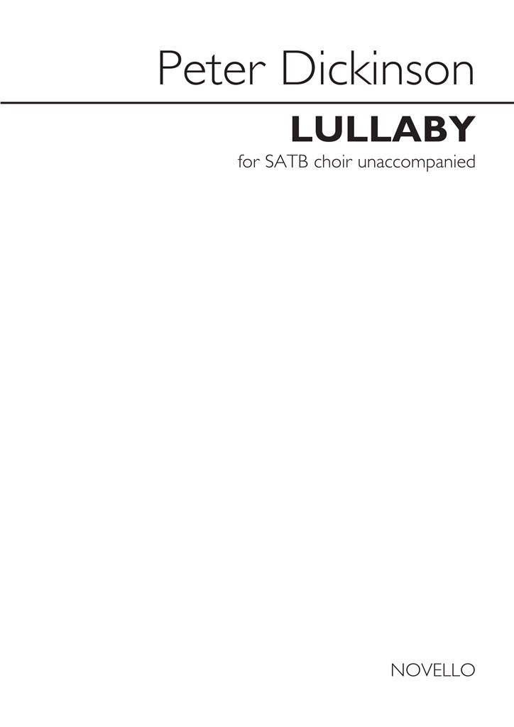 Lullaby (SATB)