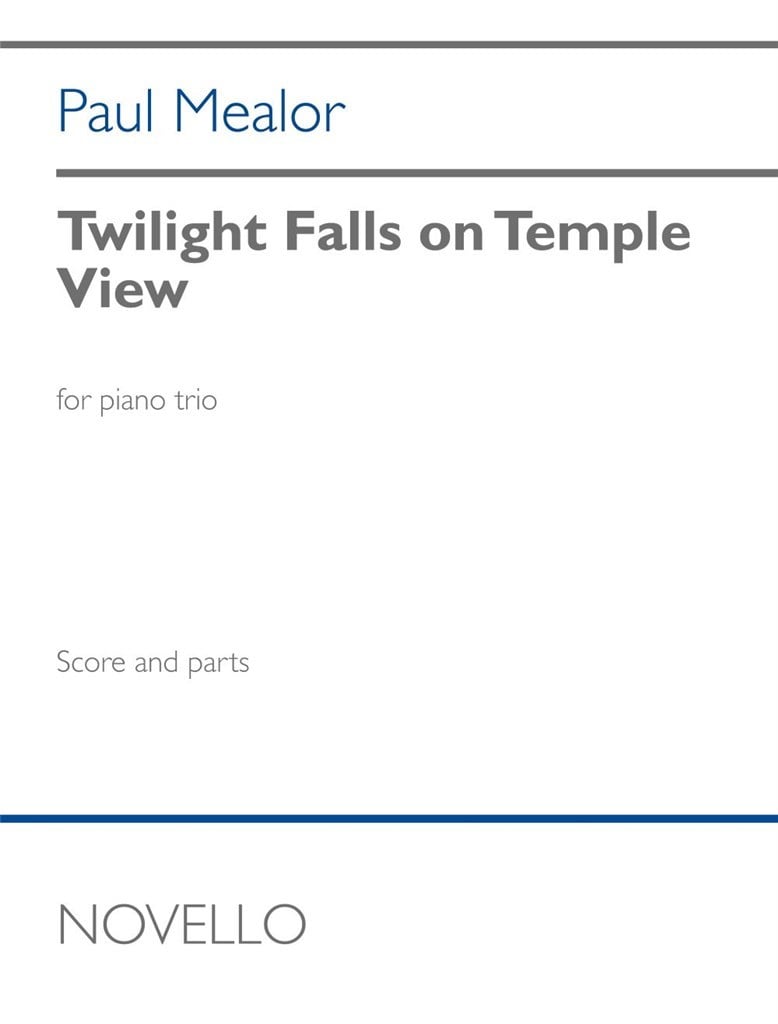 Twilight Falls On Temple View Piano