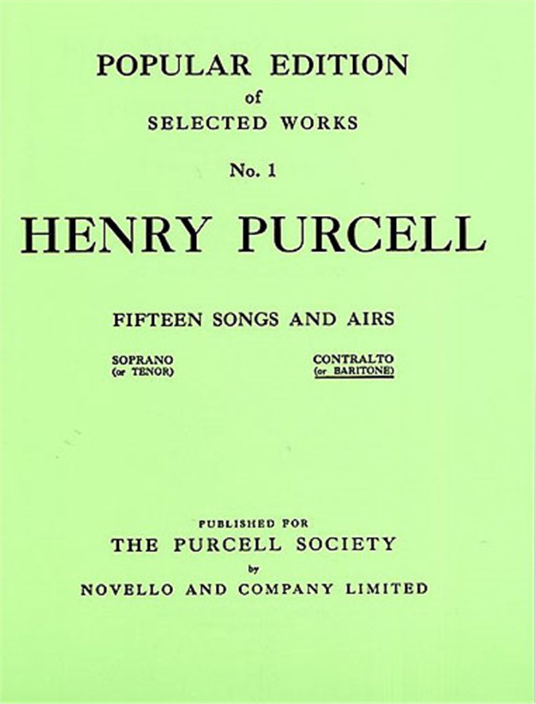 Fifteen Songs And Airs Set 1