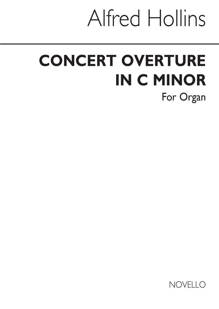 Concert Overture No.2 In C Minor For Organ