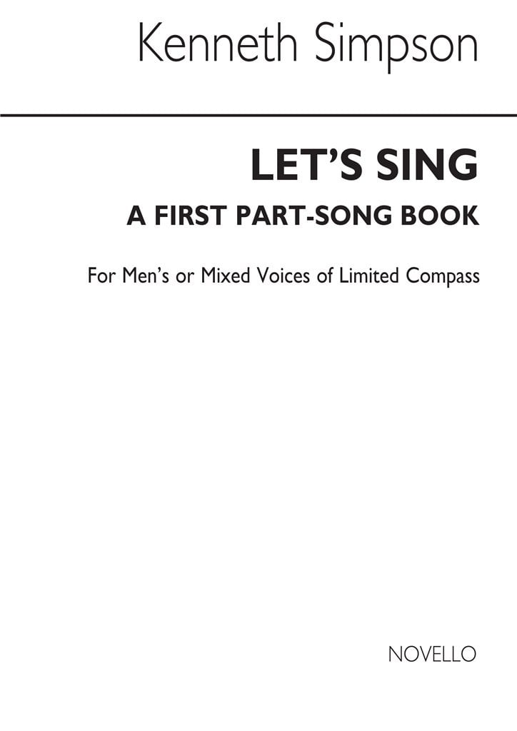 Let's Sing for Mixed Voices