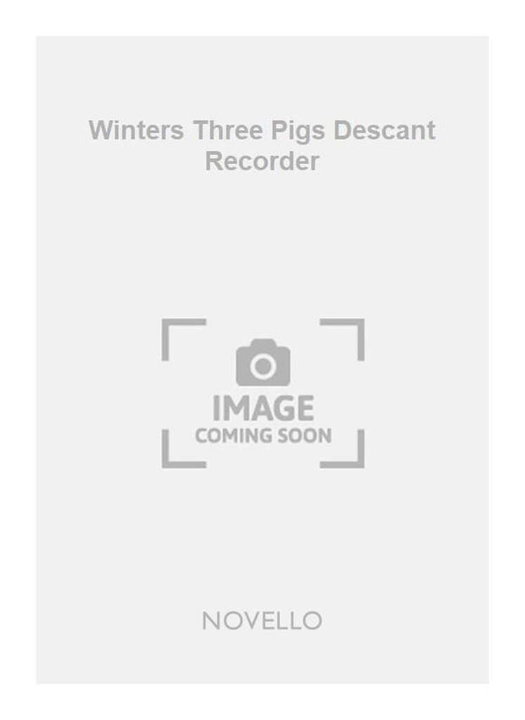 Winters Three Pigs Descant Recorder