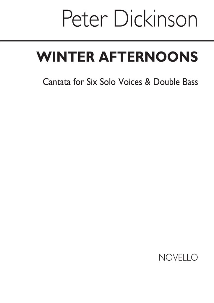 Winter Afternoons